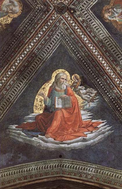 Domenicho Ghirlandaio Evangelist Johannes china oil painting image
